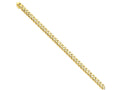 FJC Finejewelers 8 Inch 14k Yellow Gold 7.25mm Hand-polished Rounded Curb Chain Bracelet