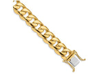 FJC Finejewelers 8 Inch 14k 13mm Hand-polished Rounded Curb Chain Bracelet