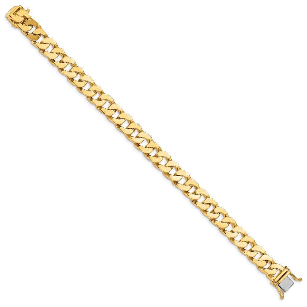 FJC Finejewelers 8 Inch 14k 10mm Hand-polished Fancy Link Chain Bracelet
