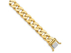 FJC Finejewelers 8 Inch 14k 10mm Hand-polished Fancy Link Chain Bracelet