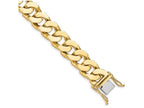 FJC Finejewelers 8 Inch 14k 12mm Hand-polished Fancy Link Chain Bracelet