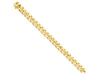 FJC Finejewelers 9 Inch 14k 10mm Hand-polished Fancy Link Chain Ankle Bracelet (Smaller Ankles)