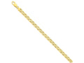 FJC Finejewelers 8 Inch 14k Yellow Gold 7mm Hand-polished Fancy Link Chain Bracelet