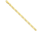 FJC Finejewelers 8 Inch 14k Yellow Gold 7mm Hand-polished Fancy Link Chain Bracelet