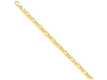 FJC Finejewelers 8 Inch 14k Yellow Gold 6mm Hand-polished Fancy Link Chain Bracelet