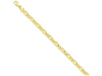 FJC Finejewelers 8 Inch 14k Yellow Gold 6mm Hand-polished Fancy Link Chain Bracelet