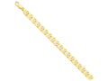 FJC Finejewelers 8 Inch 14k Yellow Gold 8mm Hand-polished Fancy Link Chain Bracelet