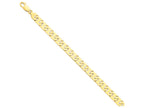 FJC Finejewelers 8 Inch 14k Yellow Gold 8mm Hand-polished Fancy Link Chain Bracelet