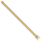 FJC Finejewelers 8 Inch 14k 9mm Hand-polished Fancy Link Chain Bracelet