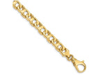 FJC Finejewelers 8 Inch 14k 8mm Hand-polished Fancy Link Chain Bracelet