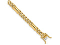 FJC Finejewelers 8 Inch 14k 7.5mm Hand-polished Fancy Link Chain Bracelet