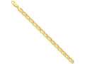 FJC Finejewelers 8 Inch 14k Yellow Gold 7mm Hand-polished Fancy Link Chain Bracelet