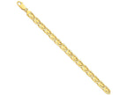 FJC Finejewelers 8 Inch 14k Yellow Gold 7mm Hand-polished Fancy Link Chain Bracelet