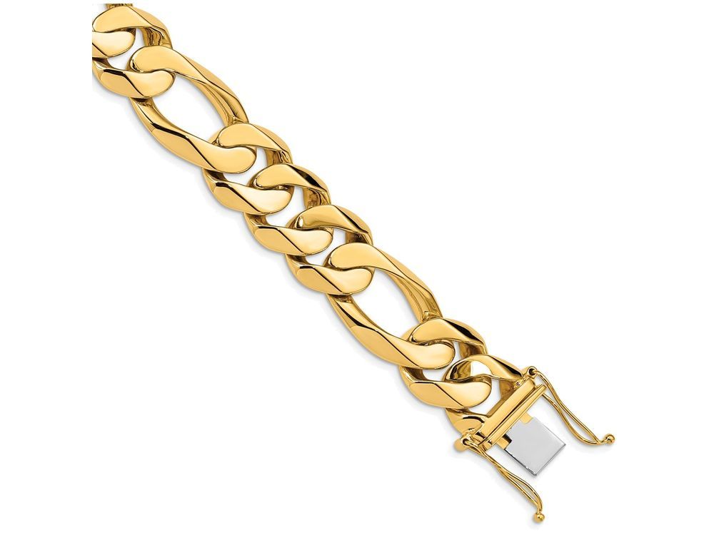 FJC Finejewelers 8.25 Inch 14k 16mm Fancy Heavy Figaro Link Chain Bracelet