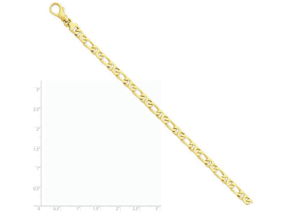 FJC Finejewelers 7 Inch 14k Yellow Gold 4.8mm Polished Fancy Link Chain Bracelet