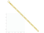 FJC Finejewelers 7.5 Inch 14k Yellow Gold 5.8mm Polished Fancy Link Chain Bracelet