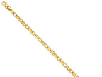 FJC Finejewelers 14 kt Yellow Gold 5.9mm Hand-polished Fancy Link Bracelet