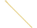 FJC Finejewelers 7.25 Inch 14k Yellow Gold Fancy Link Chain Bracelet