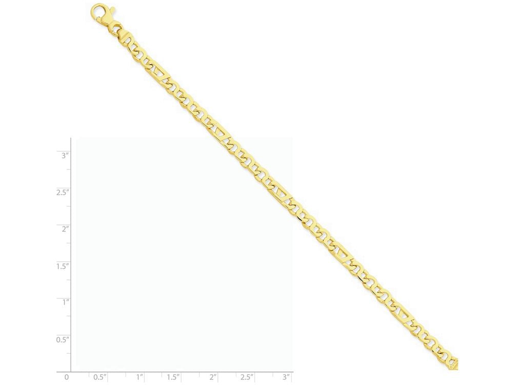 FJC Finejewelers 8 Inch 14k Yellow Gold Fancy Link Chain Bracelet