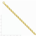 FJC Finejewelers 8 Inch 14k Polished Fancy S-link Chain Bracelet