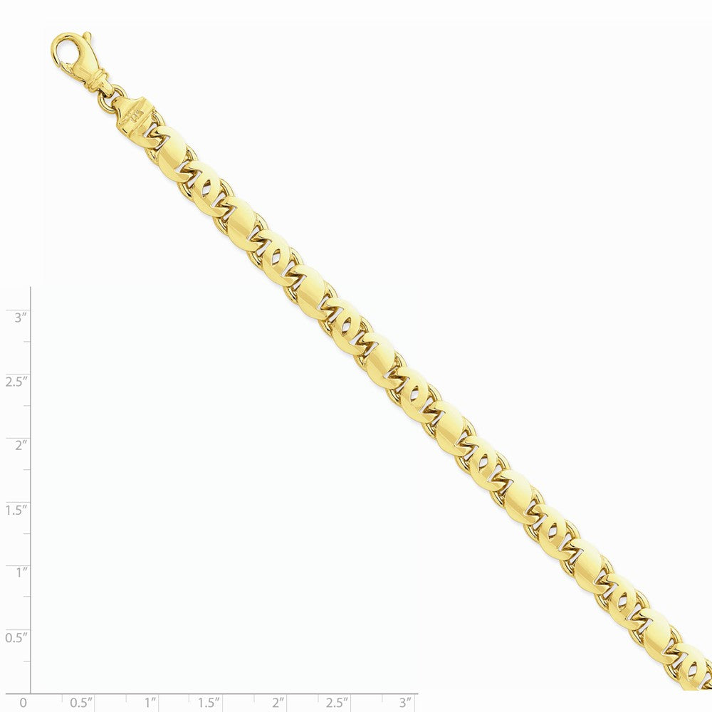 FJC Finejewelers 8 Inch 14k Polished Fancy S-link Chain Bracelet