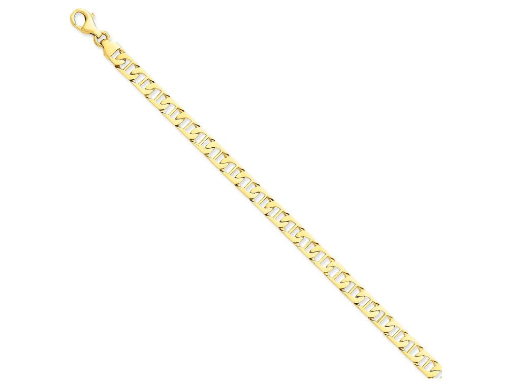 FJC Finejewelers 7 Inch 14k Yellow Gold 6.25mm Polished Fancy Anchor Link Chain Bracelet