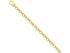 FJC Finejewelers 8.5 Inch 14k Yellow Gold 7.5mm Polished Fancy Link Chain Bracelet