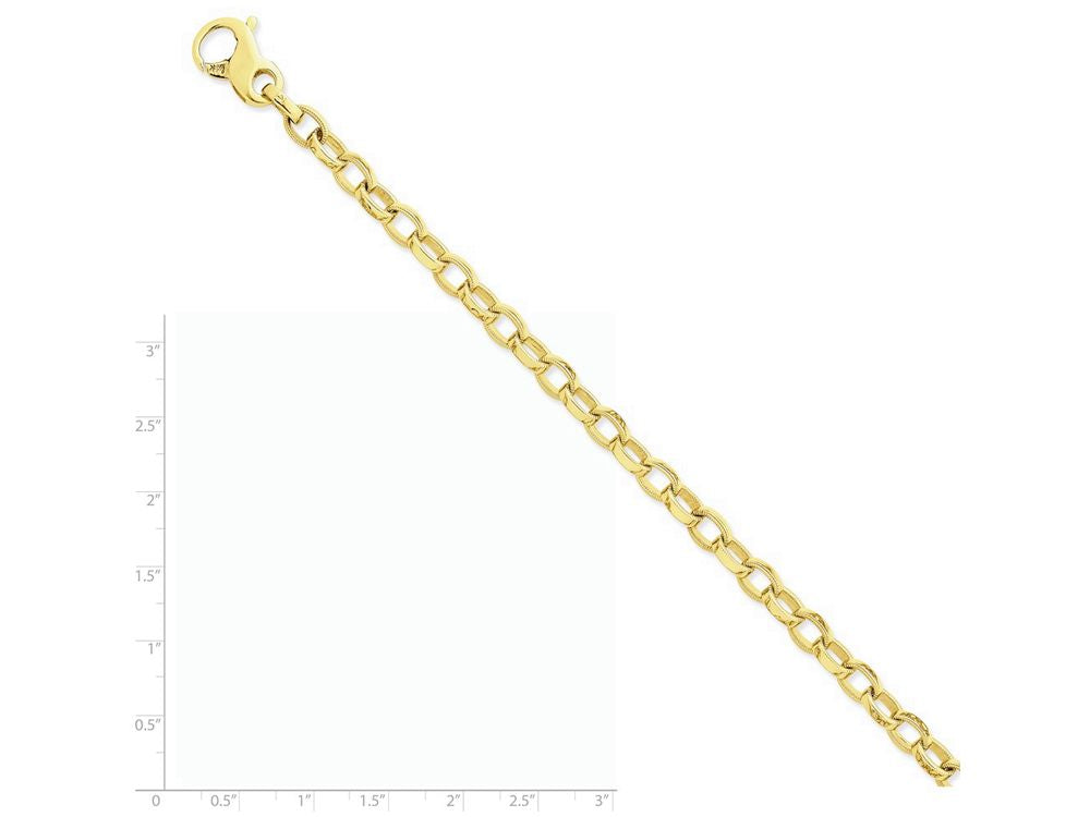 FJC Finejewelers 8.5 Inch 14k Yellow Gold 6.25mm Fancy Link Chain Bracelet