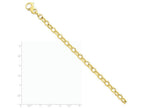 FJC Finejewelers 8.5 Inch 14k Yellow Gold 6.25mm Fancy Link Chain Bracelet