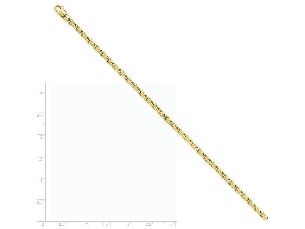 FJC Finejewelers 8.25 Inch 14k Yellow Gold 3.25mm Fancy Link Chain Bracelet