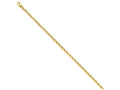 FJC Finejewelers 8.25 Inch 14k Yellow Gold 3.25mm Fancy Link Chain Bracelet