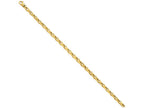 FJC Finejewelers 7.25 Inch 14k Yellow Gold 4.5mm Fancy Link Chain Bracelet