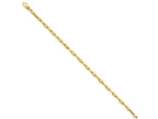 FJC Finejewelers 7.25 Inch 14k Yellow Gold 3.25mm Polished Fancy Link Chain Bracelet