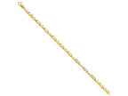 FJC Finejewelers 7 Inch 14k Yellow Gold 3.75mm Polished Fancy Link Chain Bracelet
