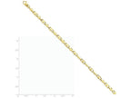 FJC Finejewelers 8 Inch 14k Yellow Gold 3.75mm Polished Fancy Link Chain Bracelet