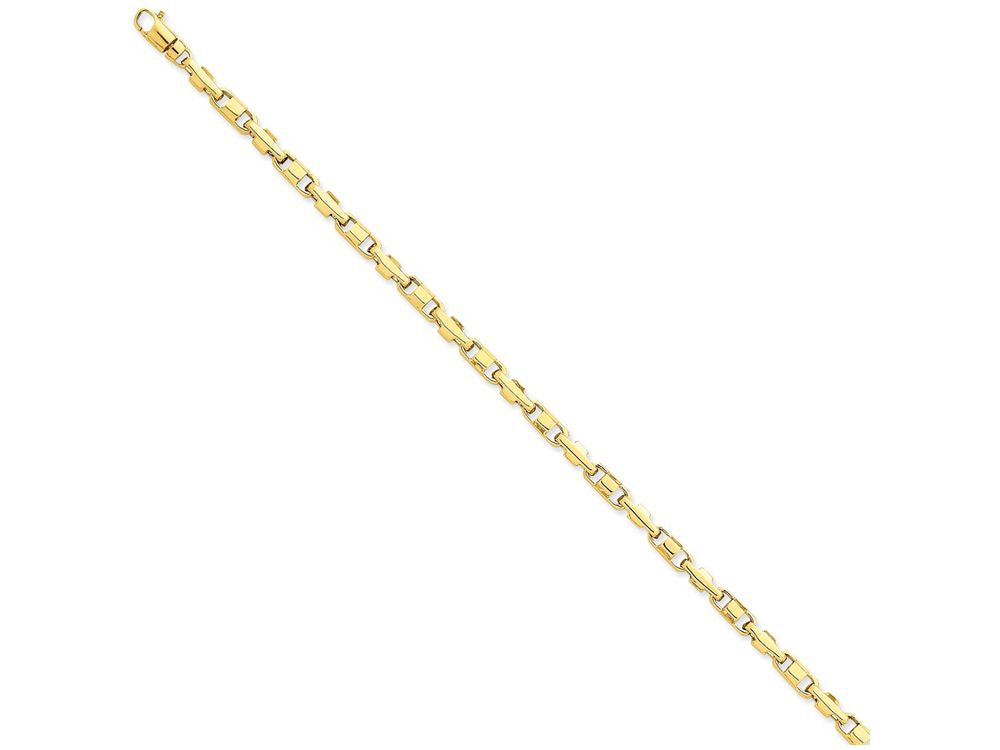 FJC Finejewelers 8 Inch 14k Yellow Gold 3.75mm Polished Fancy Link Chain Bracelet