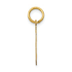 FJC Finejewelers 14k Yellow Gold Medium Polished Number 5 Charm