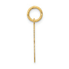 FJC Finejewelers 14k Yellow Gold Medium Polished Number 8 Charm