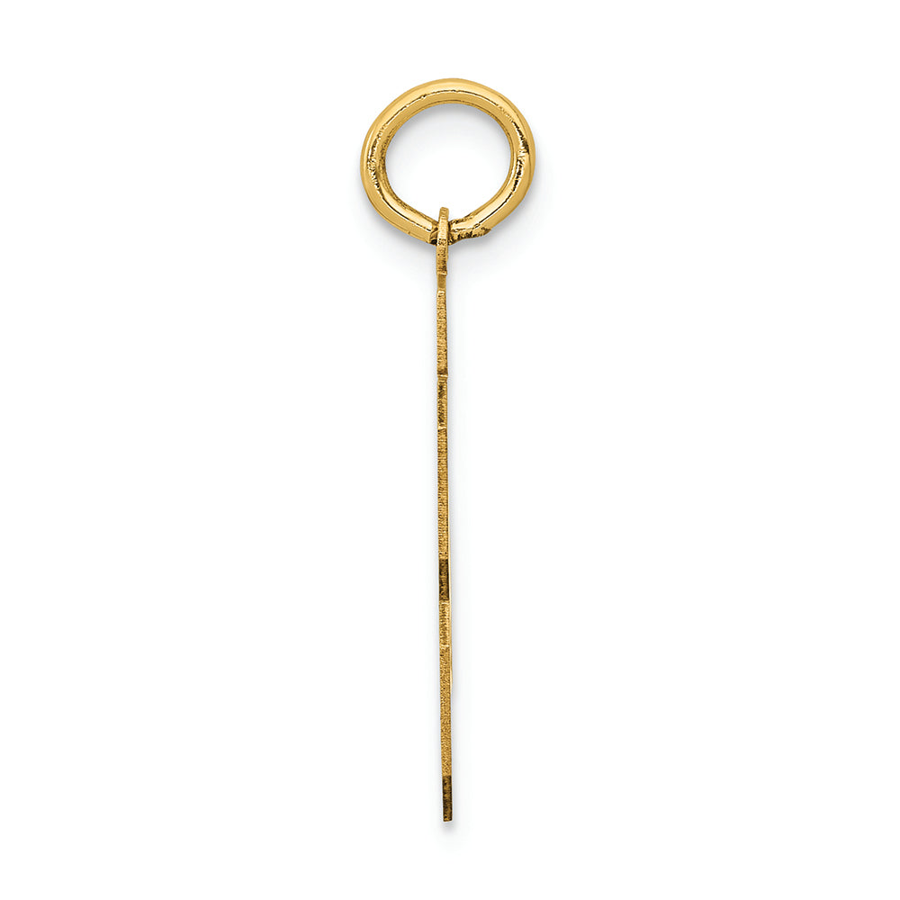 FJC Finejewelers 14k Yellow Gold Medium Polished Number 23 Charm
