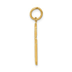 FJC Finejewelers 14k Yellow Gold Casted Large Polished Number 6 Charm