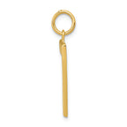 FJC Finejewelers 14k Yellow Gold Casted Large Polished Number 7 Charm