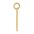 FJC Finejewelers 14k Yellow Gold Casted Large Polished Number 8 Charm
