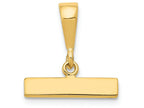 FJC Finejewelers 14k Yellow Gold Casted Large Polished Top Charm