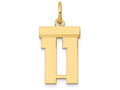 FJC Finejewelers 14k Yellow Gold Small Polished Number 11 Charm