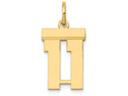 FJC Finejewelers 14k Yellow Gold Small Polished Number 11 Charm