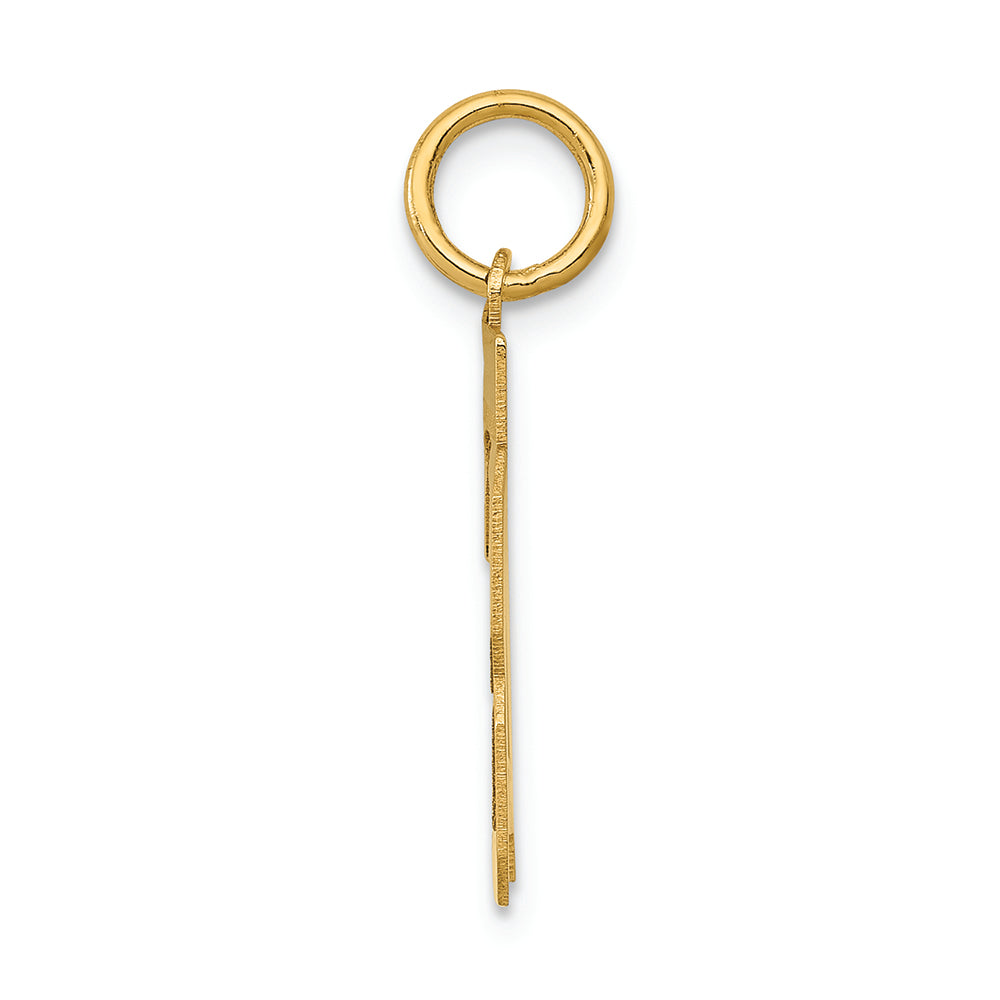 FJC Finejewelers 14k Yellow Gold Small Polished Number 23 Charm