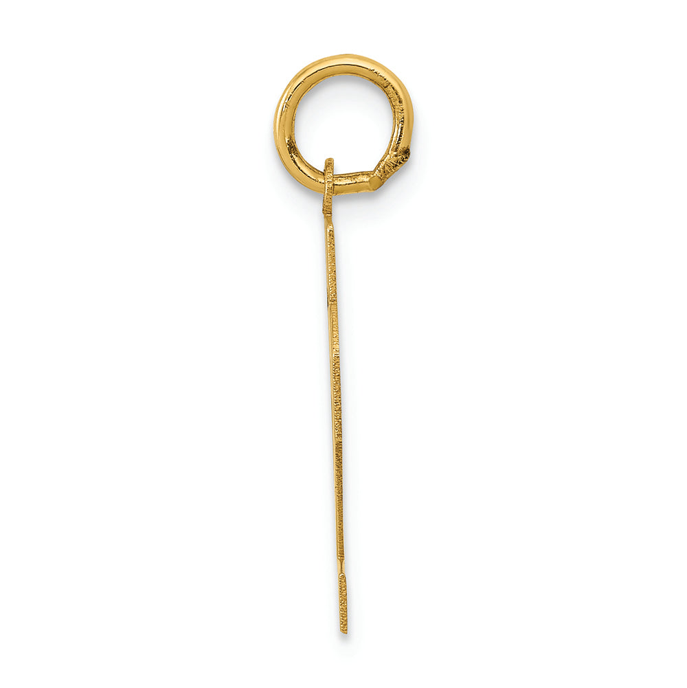 FJC Finejewelers 14k Yellow Gold Small Polished Number 32 Charm