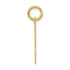 FJC Finejewelers 14k Yellow Gold Small Polished Number 33 Charm