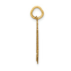 FJC Finejewelers 14k Yellow Gold Medium Satin Number 44 Charm