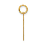 FJC Finejewelers 14k Yellow Gold Small Satin Number 11 Charm